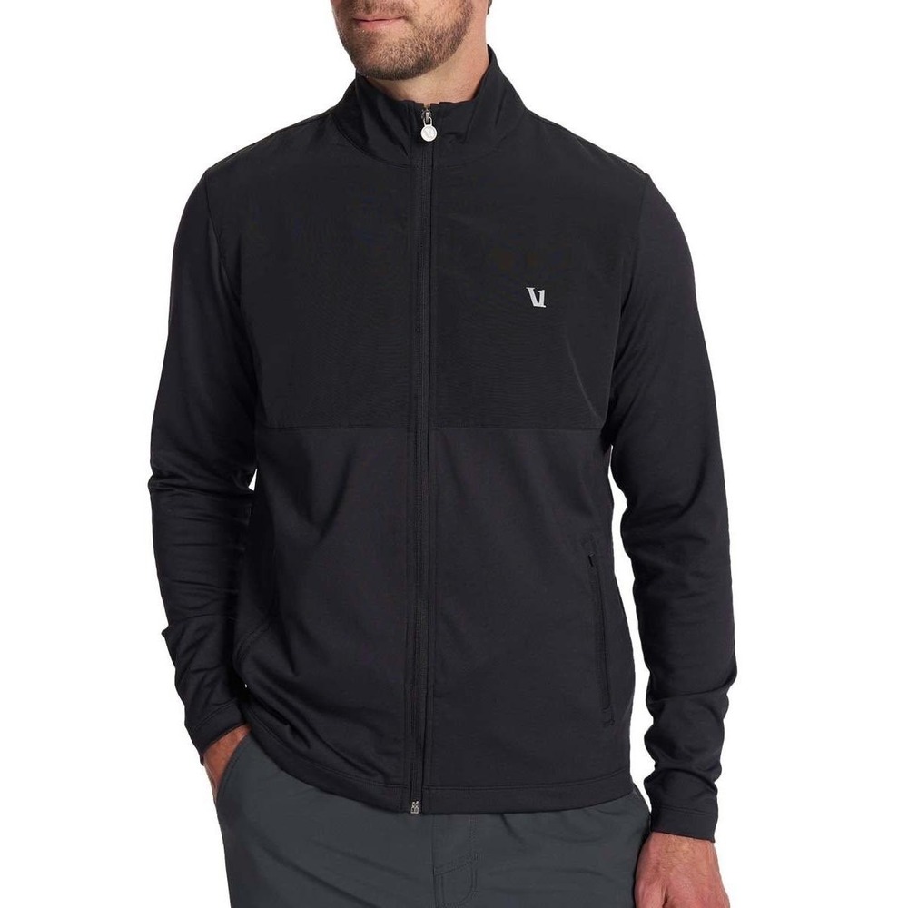 Vuori Men's Sunday Element Track Jacket Black XL